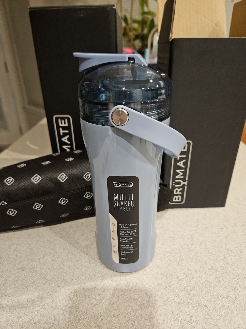 BruMate Multi Shaker Tumbler in Denim
